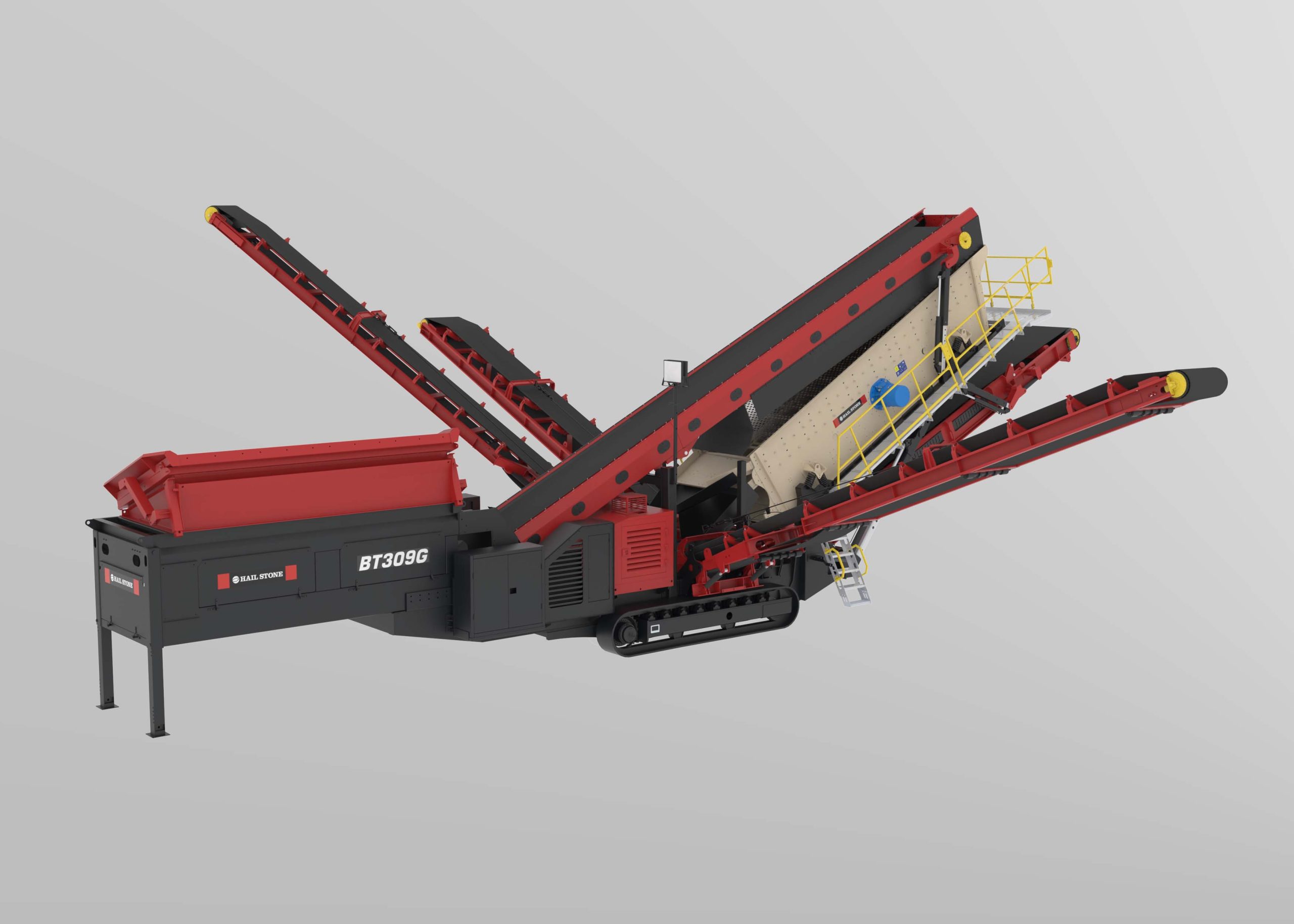 Hailstone Track Mounted Screen